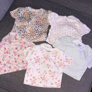 Colorful Baby Onesies Set